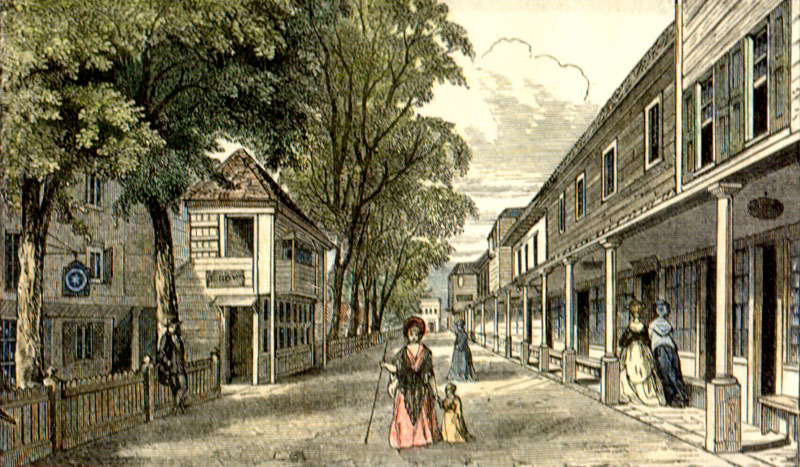 The Walks (Engraving) - Collection: Ian Myers, Tunbridge Wells